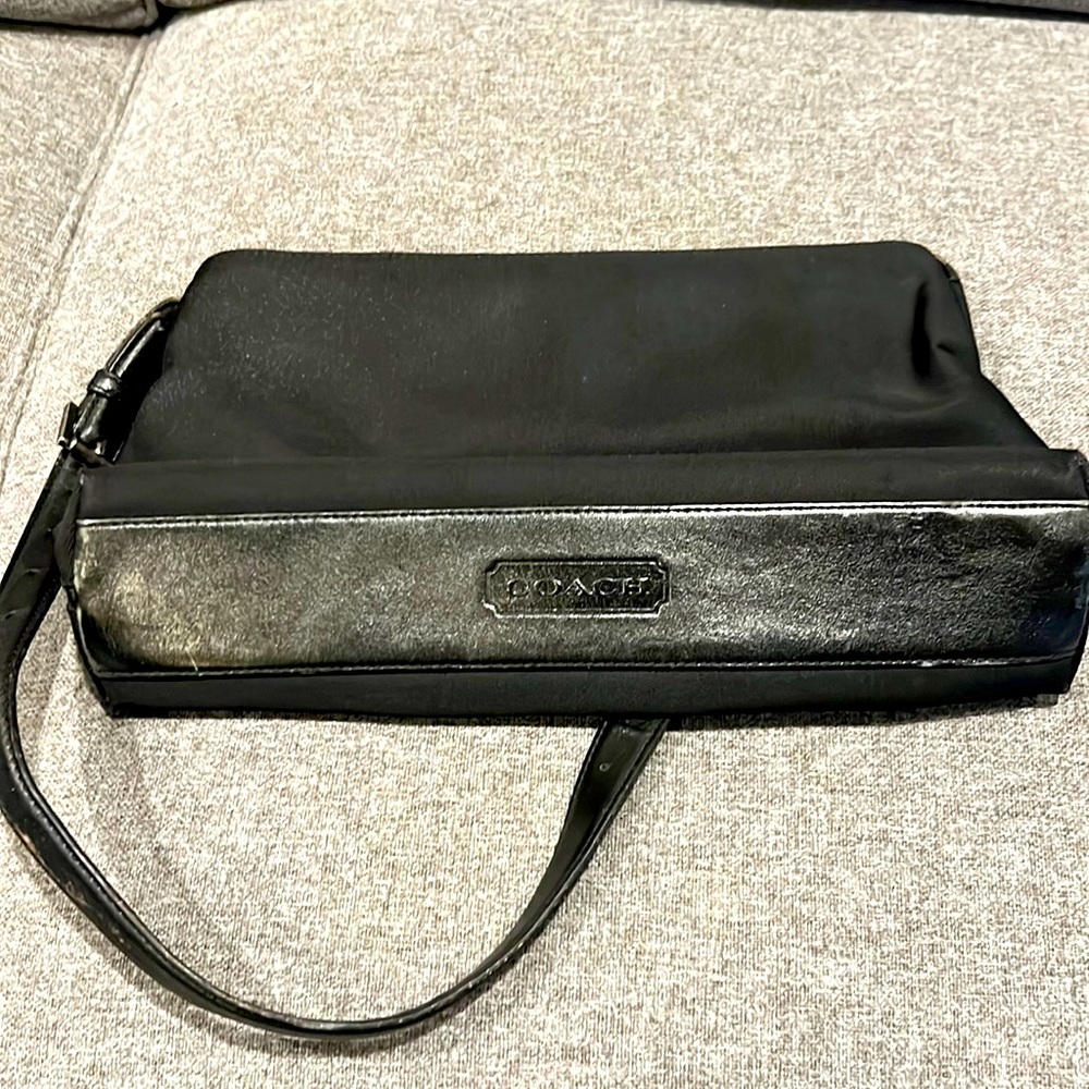 Black authentic Coach handbag